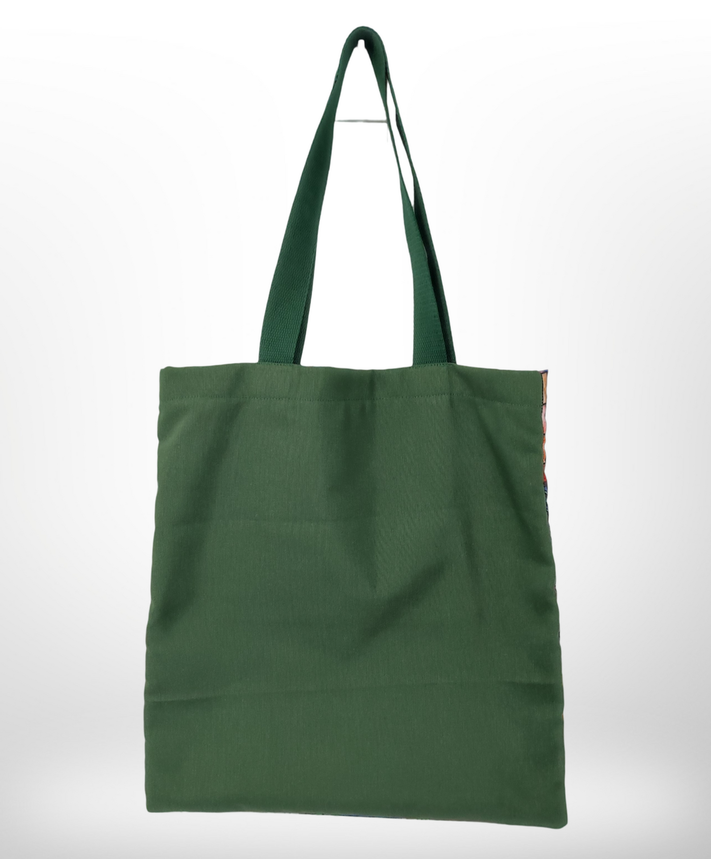 Sac fourre-tout vert La Belle et la Bête