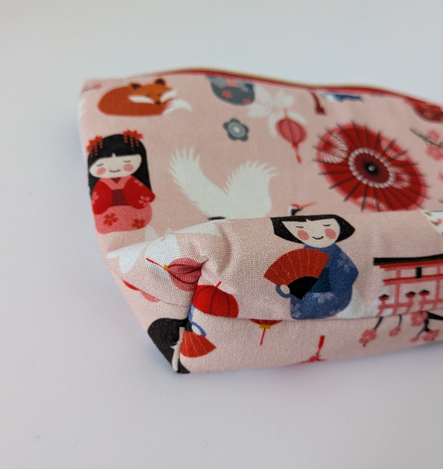Petite trousse de toilette Geisha du Japon