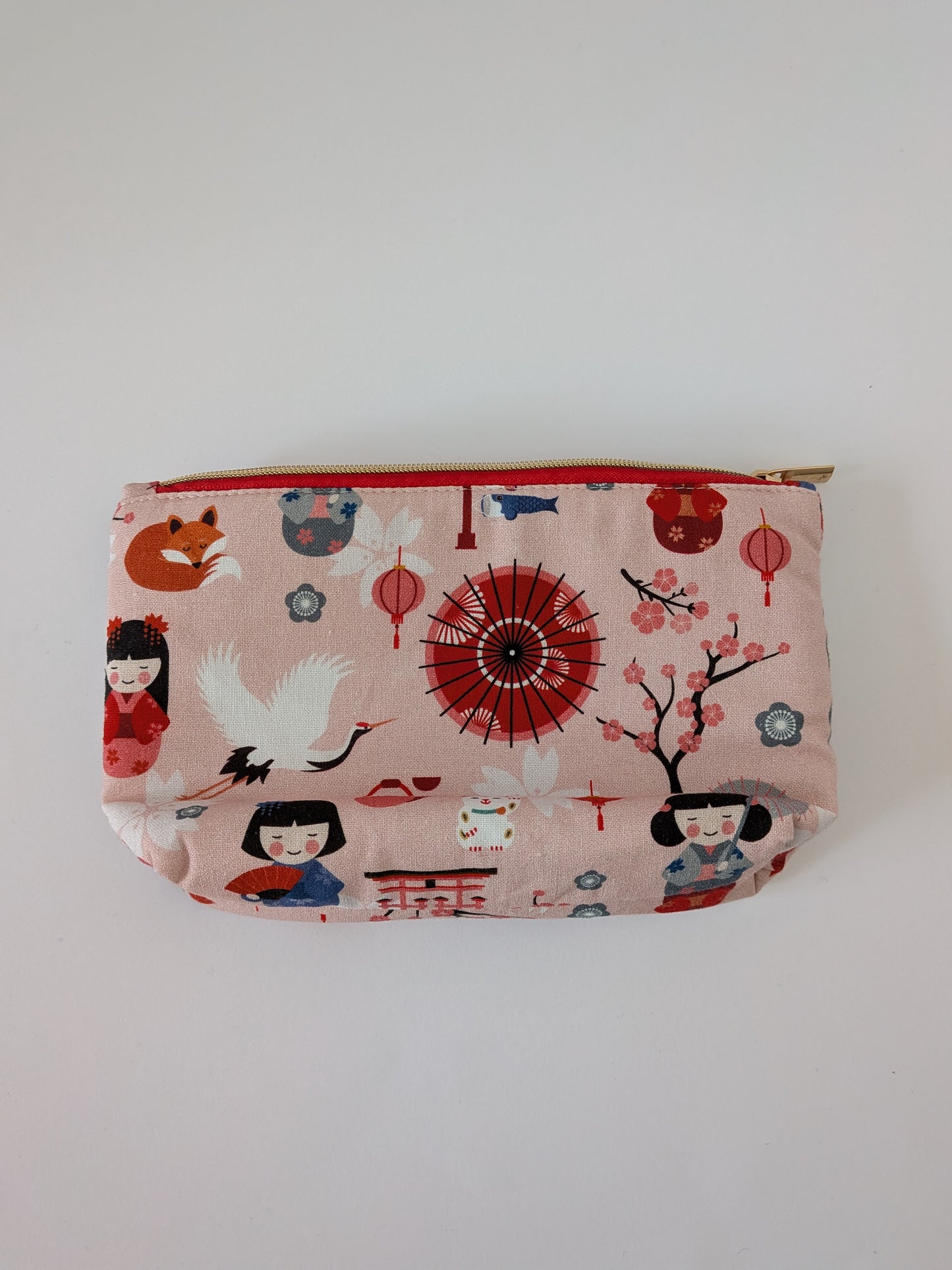 Petite trousse de toilette Geisha du Japon