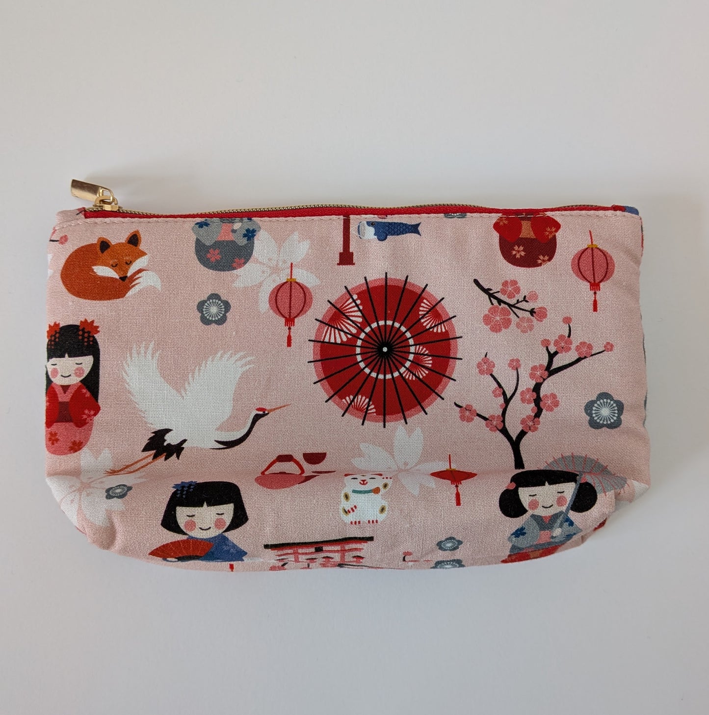 Petite trousse de toilette Geisha du Japon