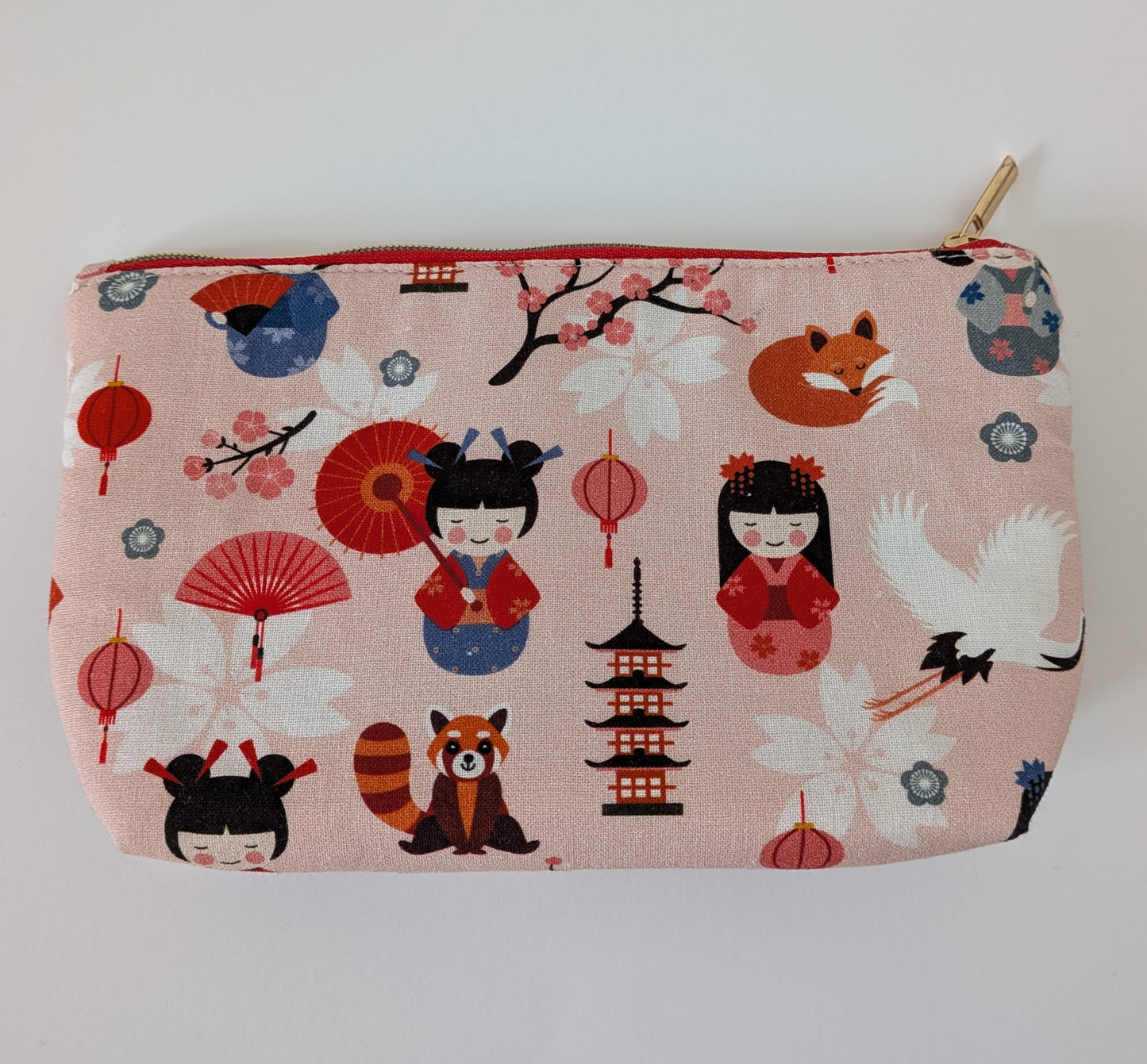 Petite trousse de toilette Geisha du Japon